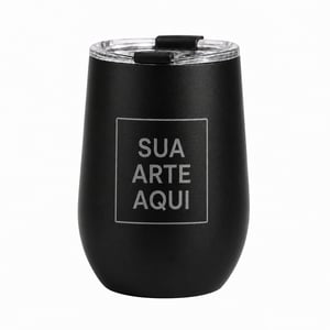 Copo Cuia com tampa 360ml      