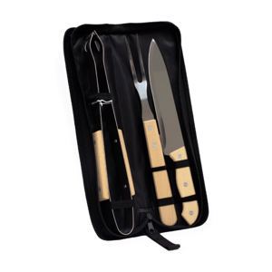 KIT CHURRASCO 3 PEÇAS (Personalizado)      