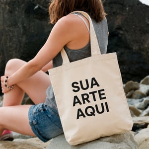 Sacola de Algodão Ecológica 32x38      