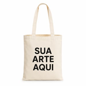 Sacola de Algodão Ecológica  16x18      