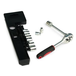 Kit Ferramentas 12 Peças com Estojo | Catraca, Extensor e Soquetes - 07032