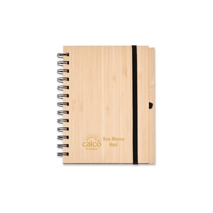 Kit Executivo Ecológico 3 Peças em Bambu | Brinde Sustentável com Estojo - 07048