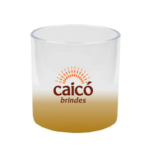Copo de Whisky 330ml com Acabamento Degradê | Brinde Sofisticado - 01092501