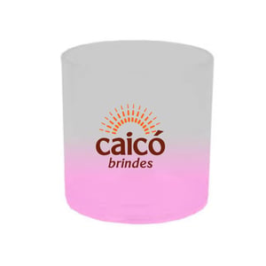 Copo de Whisky 330ml com Acabamento Degradê | Brinde Sofisticado - 01092501