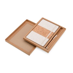 Kit Ecológico 2 Peças com Caderneta e Caneta | Brinde Sustentável - 08095