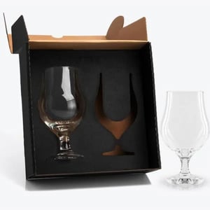 Jogo de Copos Vidro para Cerveja e Drink 400 ml - 2 Peças Sofisticadas - VI-00322