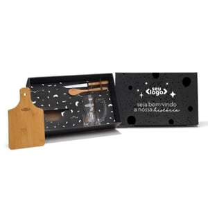 Kit Para Caipirinha E Chopp Em Bambu / Madeira- 4 Pçs - KE-00543