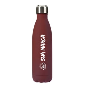 Garrafa Inox 750ml Personalizada - Brinde Ideal para Eventos - 17011F