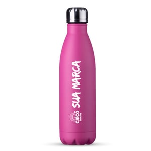 Garrafa Inox 750ml Personalizada - Brinde Ideal para Eventos - 17011F