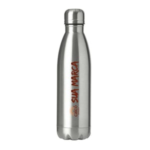 Garrafa Inox 750ml Personalizada - Brinde Ideal para Eventos - 17011F
