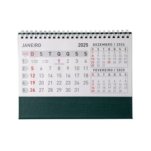 Calendário de Mesa 2026 Personalizado - Prático e Elegante - 14950