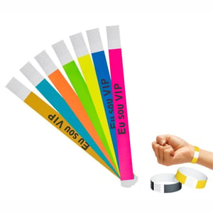 Pulseiras Tyvek Personalizadas | Segurança e Controle para Eventos - 19012401