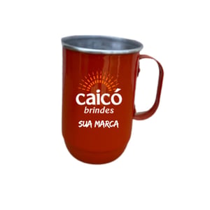 Caneca 550ml Alumínio Personalizada CBCAN18 | Brinde Promocional - CBCAN18