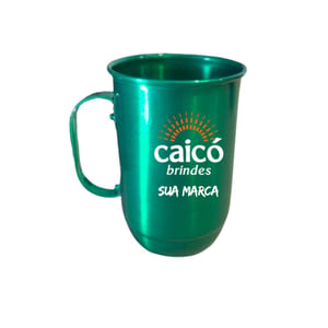 Caneca 550ml Alumínio Personalizada CBCAN18 | Brinde Promocional - CBCAN18