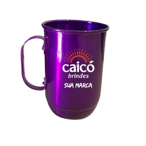 Caneca 550ml Alumínio Personalizada CBCAN18 | Brinde Promocional - CBCAN18