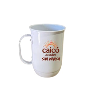 Caneca 550ml Alumínio Personalizada CBCAN18 | Brinde Promocional - CBCAN18