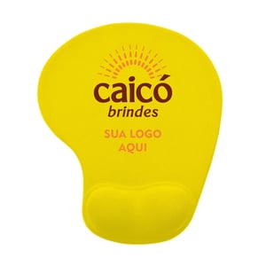 Mouse Pad Ergonômico com Apoio de Silicone - Conforto e Praticidade - 01810