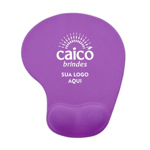 Mouse Pad Ergonômico com Apoio de Silicone - Conforto e Praticidade - 01810