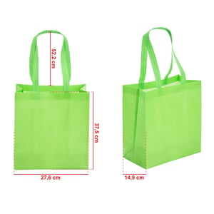Sacola de Tecido TNT 27x37x14cm Personalizada - Sustentável e Durável - 08017