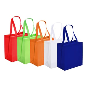 Sacola de Tecido TNT 27x37x14cm Personalizada - Sustentável e Durável - 08017