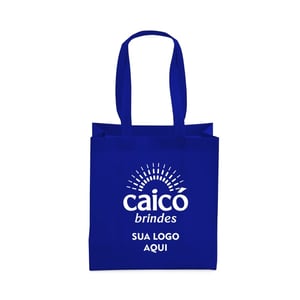 Sacola de Tecido TNT 27x37x14cm Personalizada - Sustentável e Durável - 08017