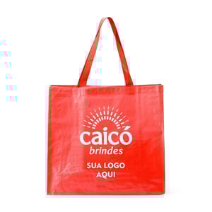 Sacola Plástica em Polipropileno Personalizada - 48x44x19cm - 08053