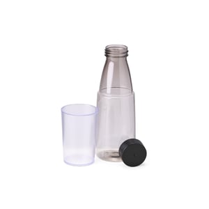 Garrafa 2 em 1 com Copo Integrado - 550ml de Praticidade - 08233