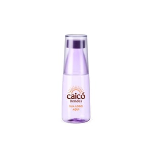 Garrafa 2 em 1 com Copo Integrado - 550ml de Praticidade - 08233