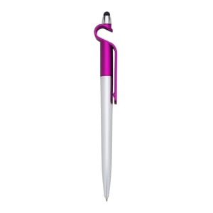 Caneta Plástica Touch com Suporte - Precisão e Conforto para Seus Dispositivos - 13499