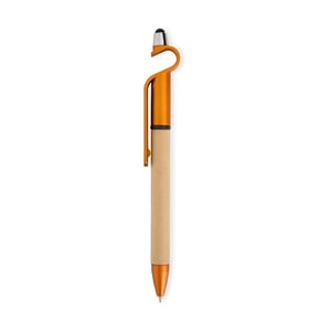 Caneta Ecológica Touch com Suporte Personalizado - Sustentabilidade e Funcionalidade - 13499P