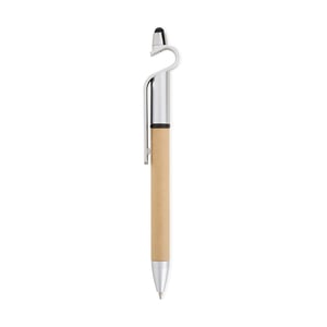 Caneta Ecológica Touch com Suporte Personalizado - Sustentabilidade e Funcionalidade - 13499P