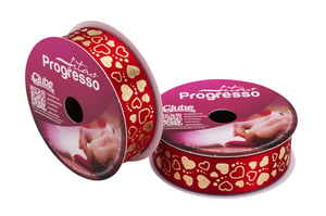 Fita de Cetim Personalizada 22mm - 50 Metros de Elegância - 2023020802