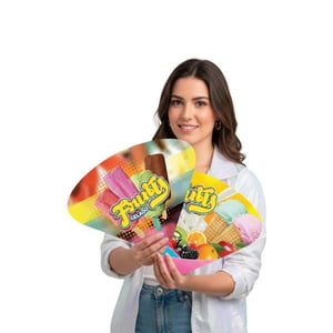 Leque Ventarola Personalizado - Praticidade e Estilo Com sua Marca - 2023042501