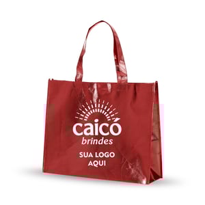 Bolsa Ecobag 40x50x14cm em TNT Metalizado - Praticidade e Estilo - 18537G