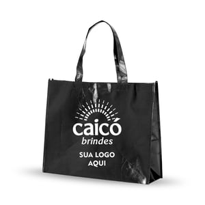 Bolsa Ecobag 40x50x14cm em TNT Metalizado - Praticidade e Estilo - 18537G
