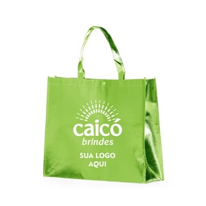 Bolsa Ecobag 35x45x11cm em TNT Metalizado - Estilo e Praticidade - 18537P