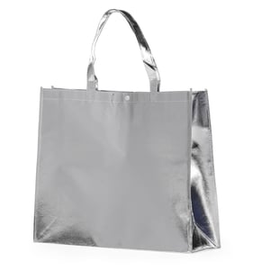 Bolsa Ecobag 35x45x11cm em TNT Metalizado - Estilo e Praticidade - 18537P