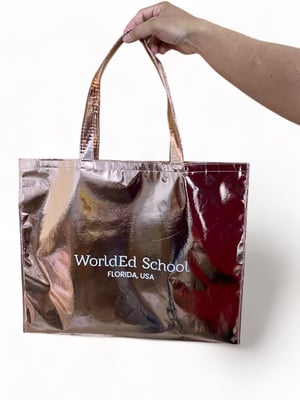 Bolsa Ecobag em TNT Metalizado Total - Elegância e Personalização - CBECO03