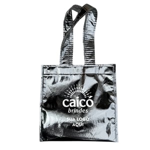 Bolsa Ecobag em TNT Metalizado Total - Elegância e Personalização - CBECO03
