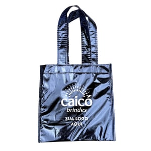 Bolsa Ecobag em TNT Metalizado Total - Elegância e Personalização - CBECO03