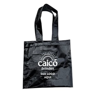 Bolsa Ecobag em TNT Metalizado Total - Elegância e Personalização - CBECO03