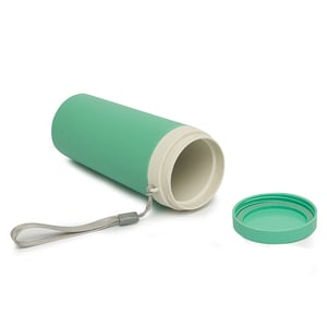 Copo 350ml em Fibra de Bambu com Alça - Brinde Ecológico e Reutilizável - 03006