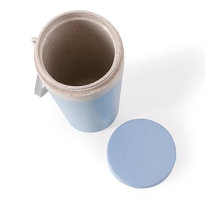 Copo 350ml em Fibra de Bambu com Alça - Brinde Ecológico e Reutilizável - 03006