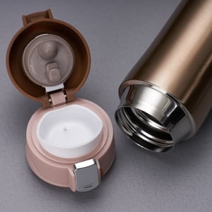 Garrafa Térmica Metal 450ml Personalizada - Estilo e Funcionalidade - 02087