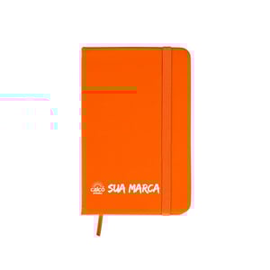 Caderneta Tipo Moleskine Personalizada - Estilo e Qualidade - 03009