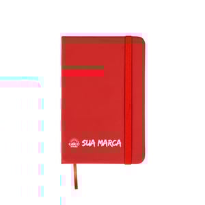 Caderneta Tipo Moleskine Personalizada - Estilo e Qualidade - 03009