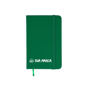 Caderneta Tipo Moleskine Personalizada - Estilo e Qualidade - 03009