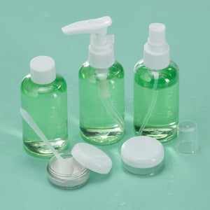 Kit Viagem 6 Peças Personalizado - Praticidade e Estilo em um Estojo - 18536