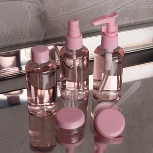 Kit Viagem 6 Peças Personalizado - Praticidade e Estilo em um Estojo - 18536