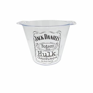 Balde Cristal Acrílico 5,5 Litros - Praticidade e Estilo para Suas Bebidas - 09012601